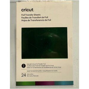 Cricut 4" X 6" Transfer Foil Sampler
